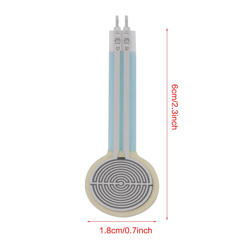 [Australia - AusPower] - FSR402 Thin Film Pressure Sensor, Force Sensor, Resistor Force Sensitive Long Tail 0-10 kg for 1.27 cm / 0.5 Diameter 