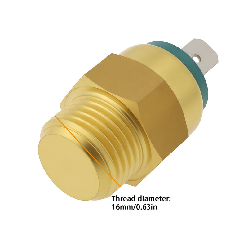 [Australia - AusPower] - ECSiNG Engine Water Temperature Sensor MM432104 Compatible with Mitsubishi L2A L3A L2E L3E S3L2 S4L2 