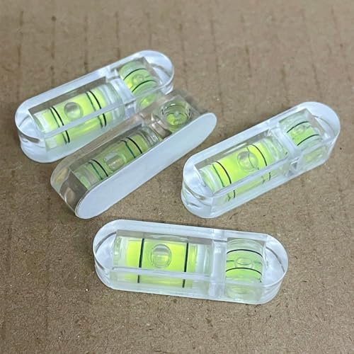 13 Pcs Mini Spirit Level Round Bubble Level with Precision Level Bubble for Camera Tripod, Camping Equipment and DIY Supplies