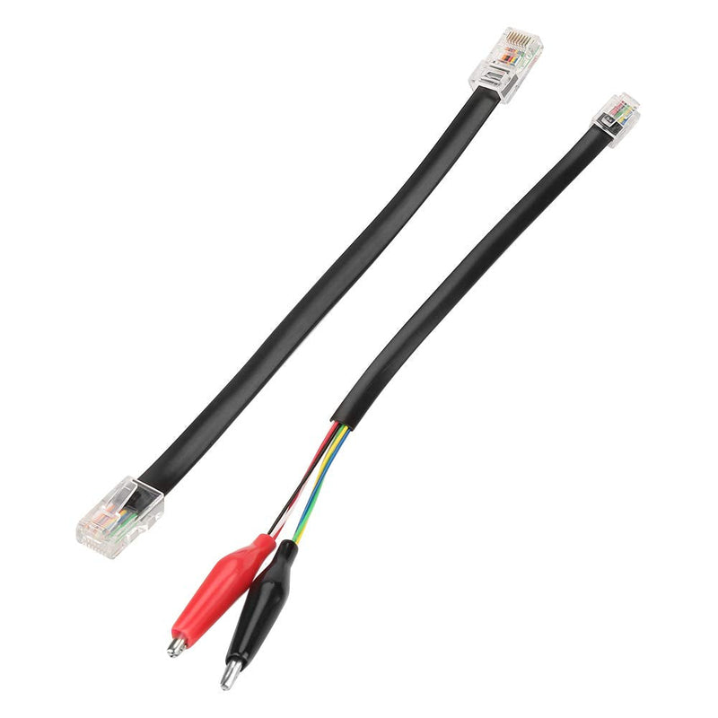 [Australia - AusPower] - Handheld RJ11 RJ45 Telephone Multifunction Wire Tracker Toner Ethernet LAN Network Cable Detector for Network Cable Collation Telephone Line Tester Continuity Checking(No Batteries Included) 