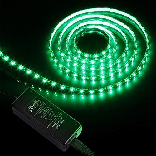 ledmo Pack of 3 12V 5A Power Supply Adapter, AC 100-240V to DC 12V 5A 60W | Compatible with LED light strips, monitors, TVs, DVD TVs, camera system SMD 5050/3528/5630 - Euro plug 5.5 x 2.5/2.1 mm 3 Pack 12V 5A 60W