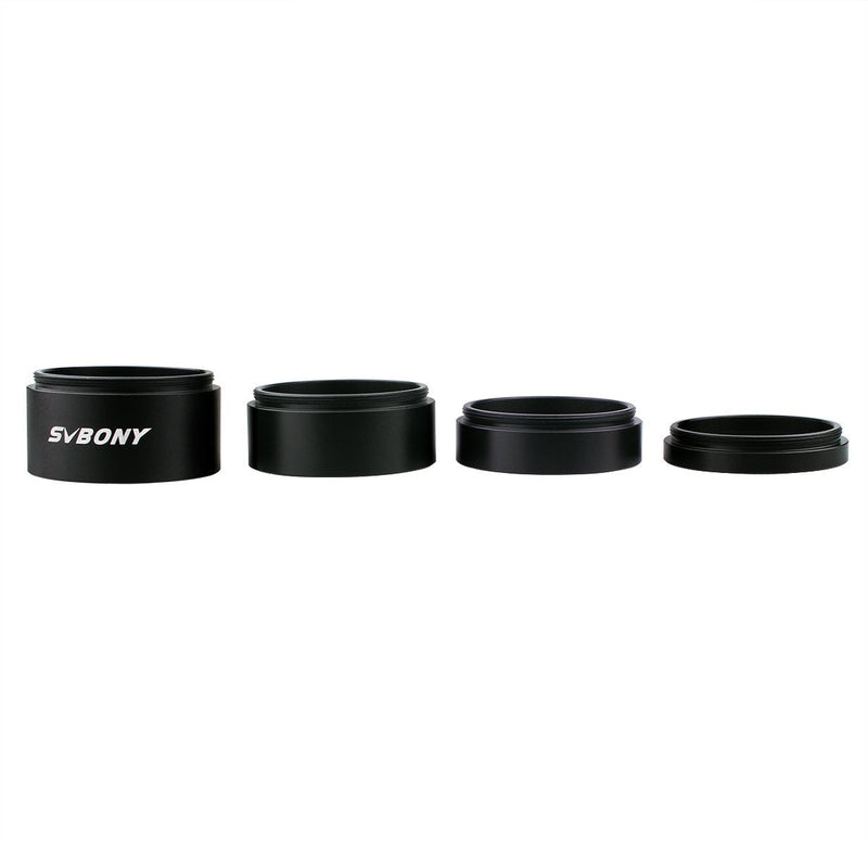 [Australia - AusPower] - SVBONY Extension Tube M42x0.75 on Both Sides Length T2 Extension Tube Kit Length 5mm 10mm 15mm 20mm 
