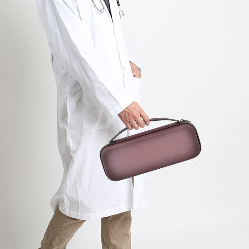 [Australia - AusPower] - Stethoscope Case Compatible with 3M Littmann Classic III Monitoring/Lightweight II S.E/Cardiology IV Diagnostic/MDF Acoustica Stethoscopes, Extra Pocket for Doctor & Nurse Accessories (Chocolate) Chocolate 