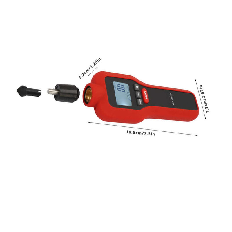 [Australia - AusPower] - ThreeH Digital Speedometer Non-Contact Measurement Speed Speedometer High Accuracy RPM Gauge Marker Batteries Included 