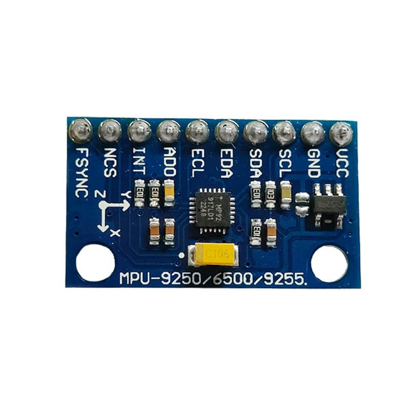 [Australia - AusPower] - SHILLEHTEK MPU9250 AUTHENTIC GY-9250 Pre-Soldered 9-Axis 9 DOF Accelerometer + Magnetometer Compatible with Raspberry Pi, Arduino, ESP32, and Other MicroControllers 