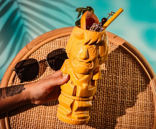 Geeki Tikis Scooby-Doo Shaggy Ceramic Mug | Party Cocktail Tumbler For Liquor and Beverages | Holds 20 Ounces Shaggy Mug
