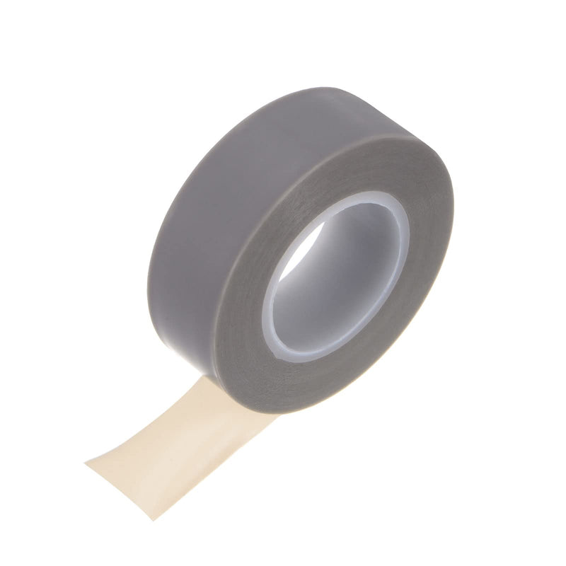 HARFINGTON PTFE Film Tape Roll, 0.8" x 33 ft High Temperature Tape 0.18mm Thickness with Single Side Adhesive for Vacuum Sealer Machine, Hand Impulse Sealers, Gray