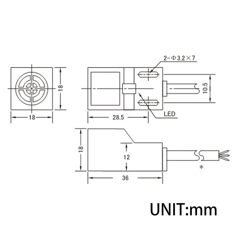 [Australia - AusPower] - BestParts 10PCS SN04-N NPN Normally Open NO 4mm 3 Wires Inductive Proximity Sensor Detection Switch DC 10~30V 