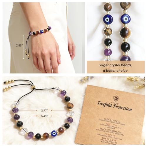 Women's Brecelets - A Unique Gift for Daughter, Mom Friends and Sisters. Evil Eye