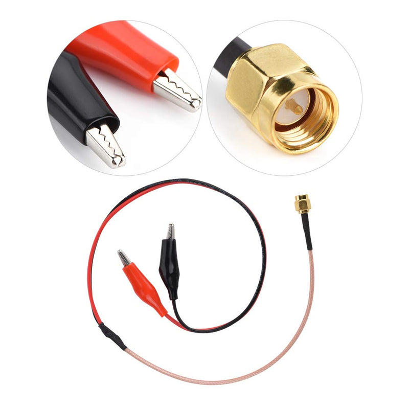 [Australia - AusPower] - 20.5in SMA Test Leads, Red Black Coaxial Cable Tester Leads, Internal Thread Coaxial Tester Cable for SMA Connectors 