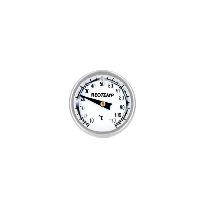 [Australia - AusPower] - REOTEMP K79-7 Pocket Thermometer, Waterproof, 5" Stem, 1" Dial (-10 to 110 Celsius) -10 to 110 Celsius 