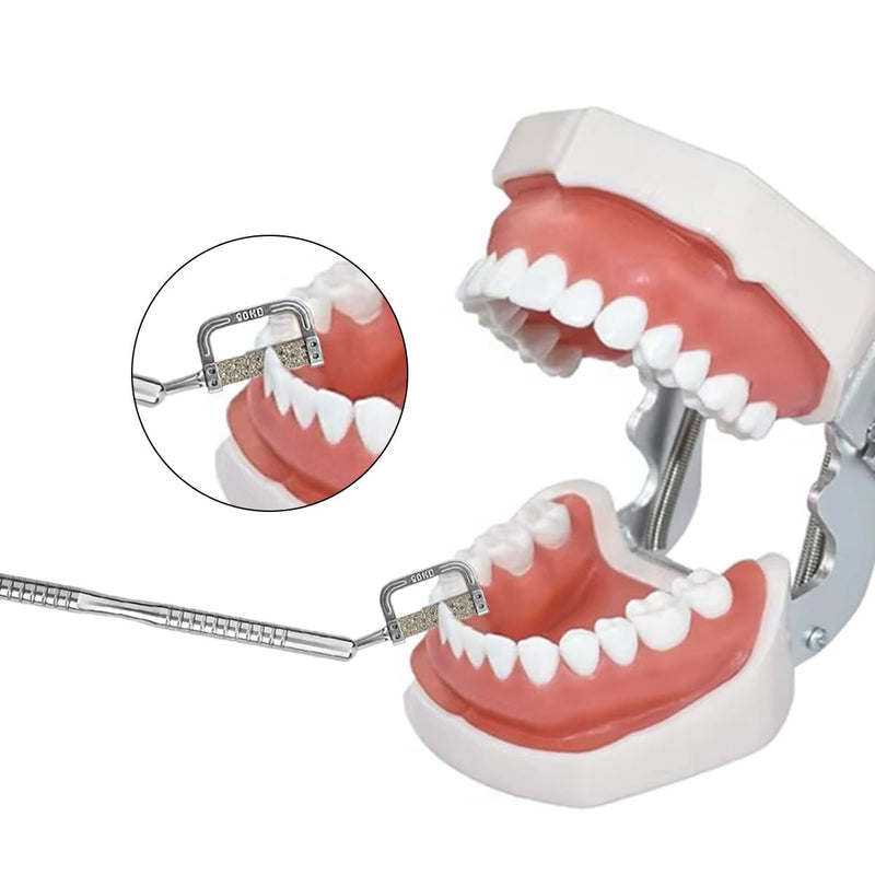 [Australia - AusPower] - Dental IPR Strips Interproximal Enamel Reduction Handle IPR Kit 15-90 HD (IPR Plus Strip System Kit) 
