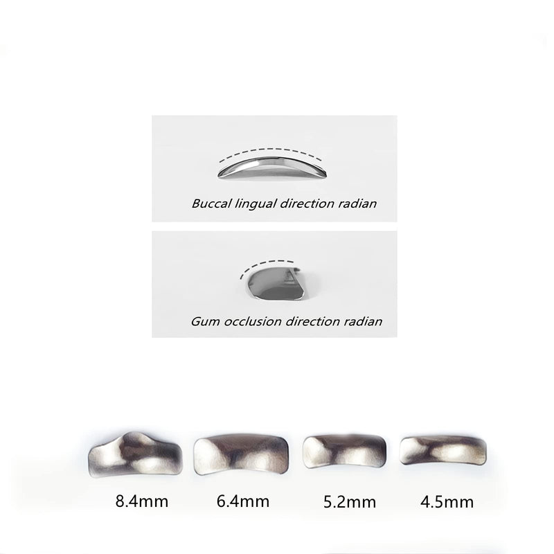 [Australia - AusPower] - Dental Sectional Matrix System, 30PCS Metal Matrix Matrices Bands Autoclavable + 1PCS Clamping Ring Dentistry Materials 