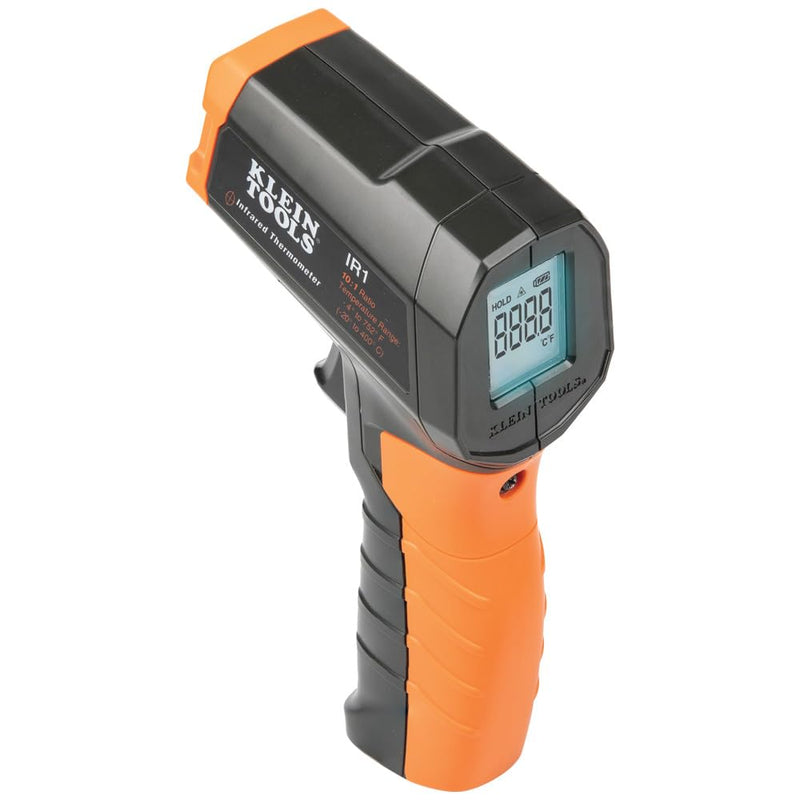 [Australia - AusPower] - Klein Tools IR1KIT Infrared Thermometer and GFCI Receptacle Tester Kit, Non-Contact Digital Temperature Measurement and Electrical Tester 