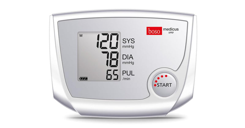 boso medicus uno XL upper arm blood pressure monitor, large display, including XL cuff, 32-48cm