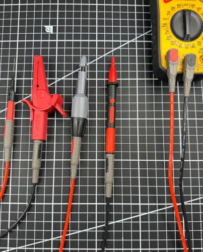 120 Inch Super Long Soft Silicone Multimeter Insulated Test Leads 3