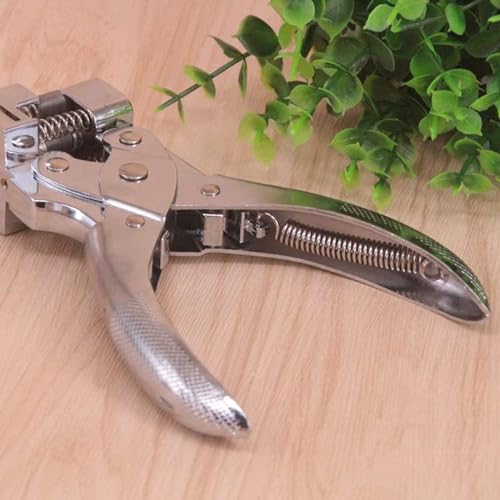 Ragyzity heavy duty steel handheld T-slot hole punch pliers for airplane euro slot punching and DIY crafts
