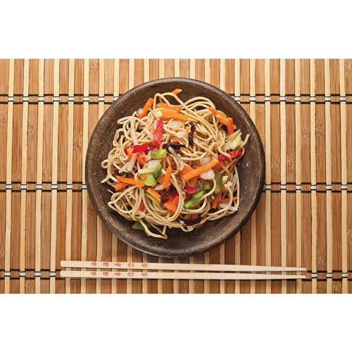 Helen’s Asian Kitchen Bamboo Chopsticks, 10.5-Inches, 10-Pair, Set of 4