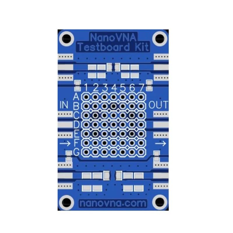 [Australia - AusPower] - Seesii NanoVNA Vector Network Analyzer Test Board Kit for NanoVNA NanoVNA-F NanoVNA-H NanoVNA-H4 Network Analysis Test Board Demo Board 