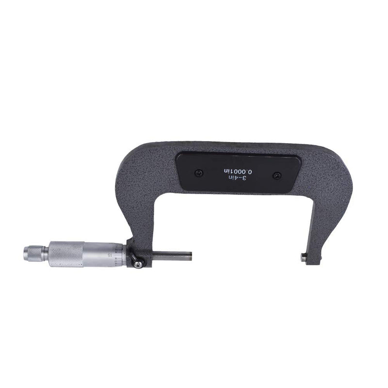 [Australia - AusPower] - findmall 3-4" Outside Micrometer 0.0001" Carbide Tipped 3-4 Inch Micrometer Machinist Tool 