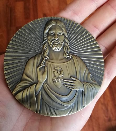Jesus Christ Last Supper 3D Commemorative Coin - Religious Souvenir