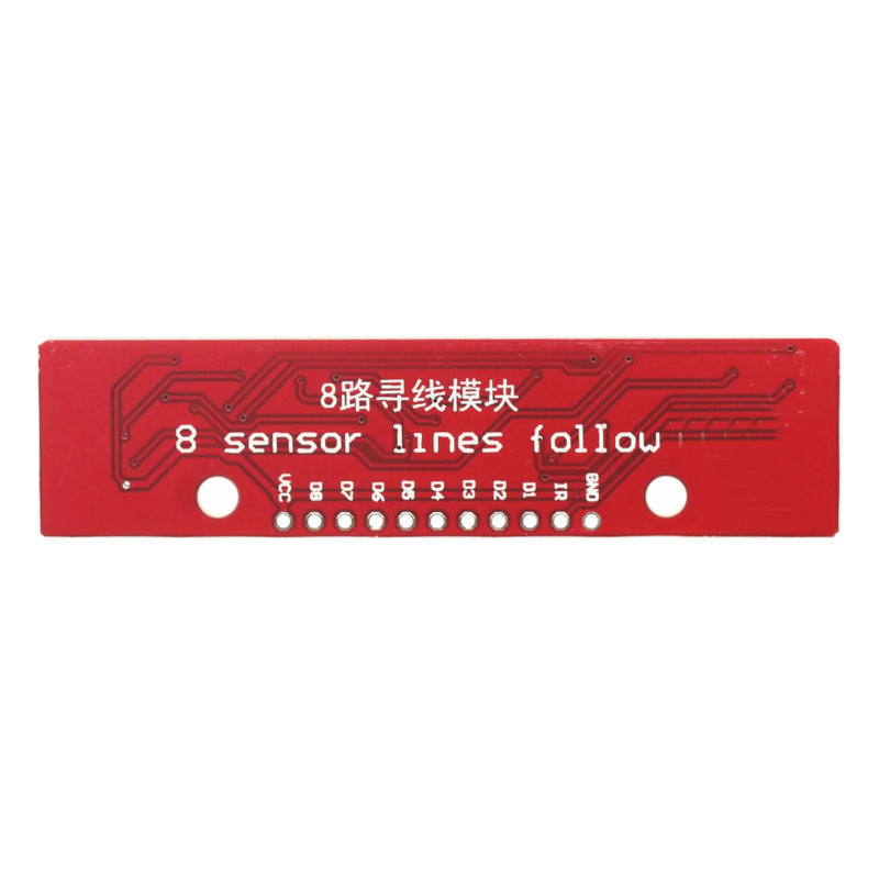 [Australia - AusPower] - 2Pcs 8 Channel IR Tracking Sensor Module 8 CH Infrared Line Track Trace Detect Detection Board DIY Detector for Arduino Smart Car 