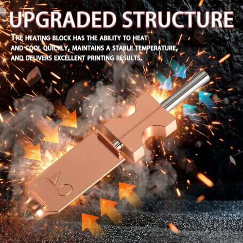 Original AD5X Nozzle 0.4mm 2PCS, Compatible with Flashforge for 3D Printing