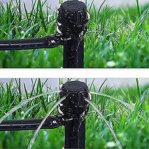 [Australia - AusPower] - 60 Piece of Drip Irrigation Emitters and Parts or Professional Irrigation Drippers and Drip Emitters or Sprinkler System Parts and Heads for 1/4 inch drip tubing 