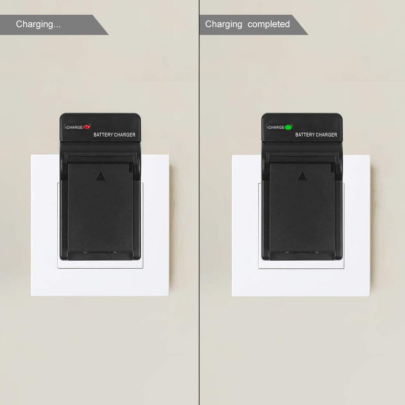 [Australia - AusPower] - LP-E10 Battery Charger LC-E10 LC-E10C LC-E10E for Canon EOS Rebel T3, T5, T6, T7, EOS Kiss X50, X70, X80, X90, EOS 1100D, 1200D, 1300D, 1500D, 3000D 