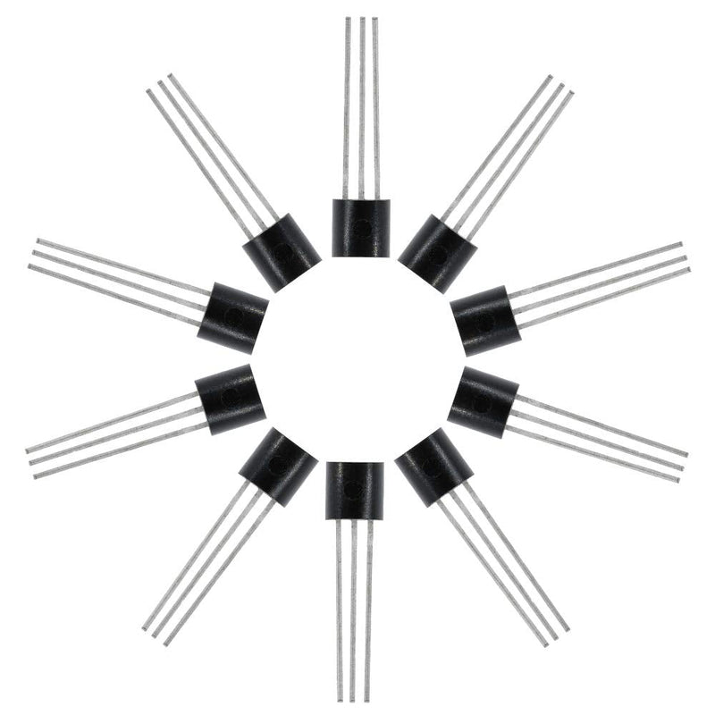 [Australia - AusPower] - Diymore 10pcs DS18B20 18B20 TO-92 3 Pins Wire Digital Thermometer Temperature IC Sensor 