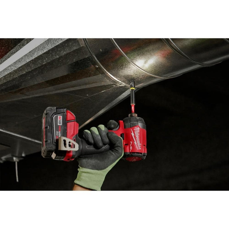 Milwaukee 49-66-4733 Shockwave 2-9/16-Inch Mag Nutdriver 5/16-Inch, 10 Pack