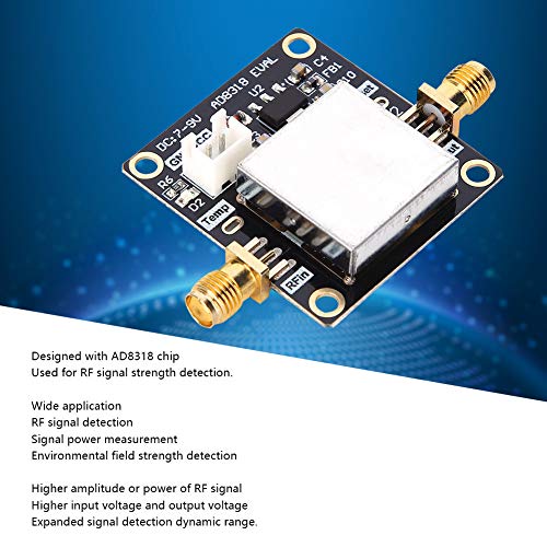 Logarithmic Detector of Signal Board of RF Module AD8318 Chip 1M-8GHz 70dB Dynamic AGC Control