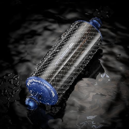 Carbon Fiber Underwater Float Arm with Dual Ball Mounts for Photography and Video, Compatible with Diving Trays, Video Lights, Strobes (Blue, 60mm8') 60mm8' blue