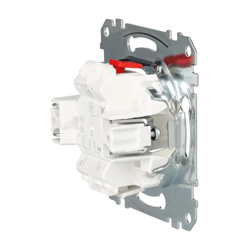 Schneider Electric Merten Off and Toggle Switch Insert, MEG3116-0000 | Flush-mounted, 1-pole, 1 piece 10 amp single
