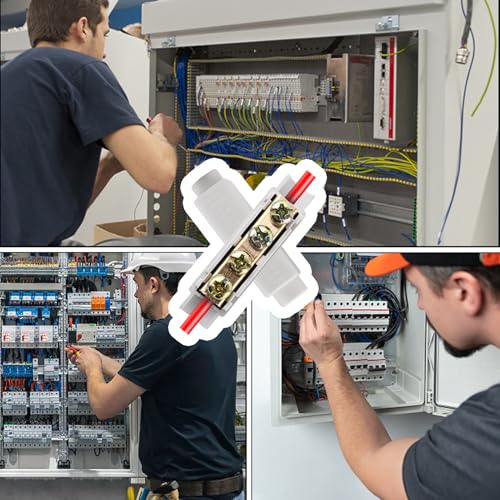 Cable Connector Terminal Strip for 2.5 to 16 mm², Feed-Through Connector, Wago 10 Mm², Butt Connector 6 Mm² Conductor Terminals, Main Cable Branch Terminals, Potential Equalization Rail