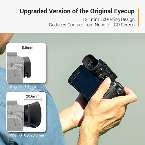 Extended OM-1 Mark II OM-1 Eye Cup Replaces OM System Olympus EP-18 Eyecup for Olympus OM SYSYEM OM-1 Mark II & OM-1