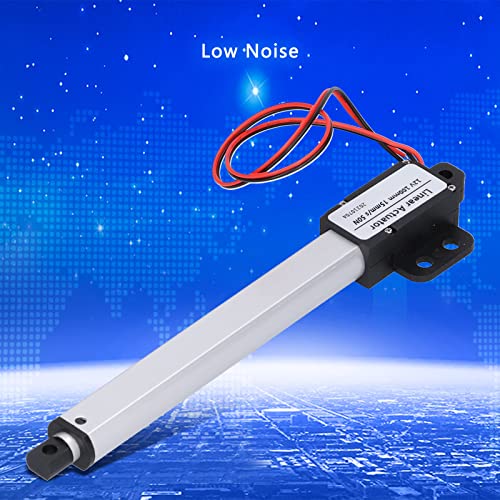 12V Linear Actuator, 100mm Stroke, Internal Limit Switches for Home Appliances, Automotive Industrial Use (Stroke 100mm-15mm/s-50N) Stroke 100mm-15mm/s-50N
