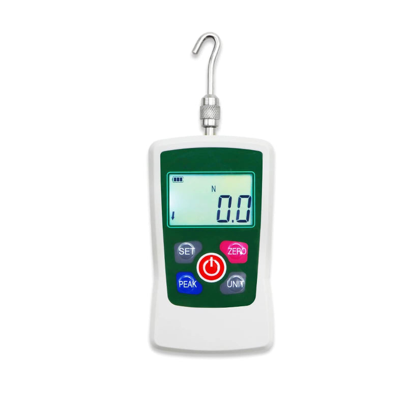 [Australia - AusPower] - GOYOJO Digital Force Gauge High-Precision Push-Pull Meter for Tension & Compression Testing Units (N, kg, lb, oz) Real-Time/Peak/First Peak Modes Ideal for Quality Control & Material Testing (100N)… 