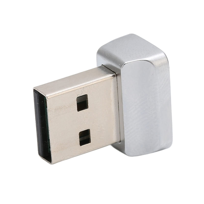 [Australia - AusPower] - Mini USB Fingerprint Reader for Windows 7 8 10 Fingerprint Scanner Scanner PC Dongle Fingerprint Sensor 360 Degree 0.5STouch Speedy Matching Biometric Portable USB Fingerprint Logger for PC Laptop Grey 