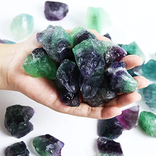 Rainbow Flourite Crystals, Crystals and Healing Stones, Wicca, Reiki(1LB) Rainbow Flourite