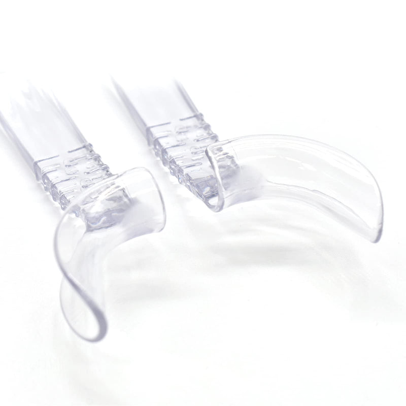 [Australia - AusPower] - Angzhili 4 Pcs Dental Intraoral Cheek Retractor,Half-Lip Retractor,Unilateral Lip Retractors for Adults,Oral Care Tool,2 Left+2 Right,Large Size 