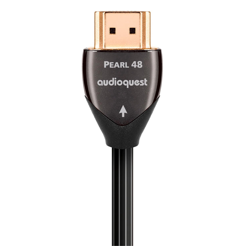 AudioQuest 1.5m Pearl 48 2.1 HDMI Cable - 8K/10K Ultra HD, Gaming, High-Speed, 48Gbps, HDR, eARC 1.5 Meters