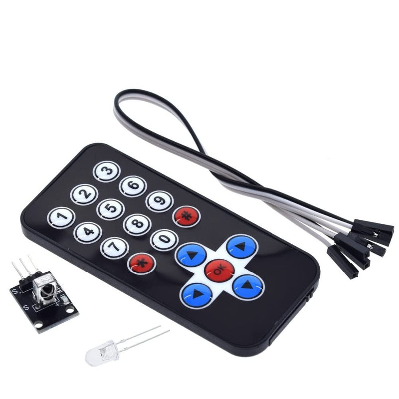 [Australia - AusPower] - DollaTek Infrared IR Wireless Remote Control Sensor Module Kits for Arduino 