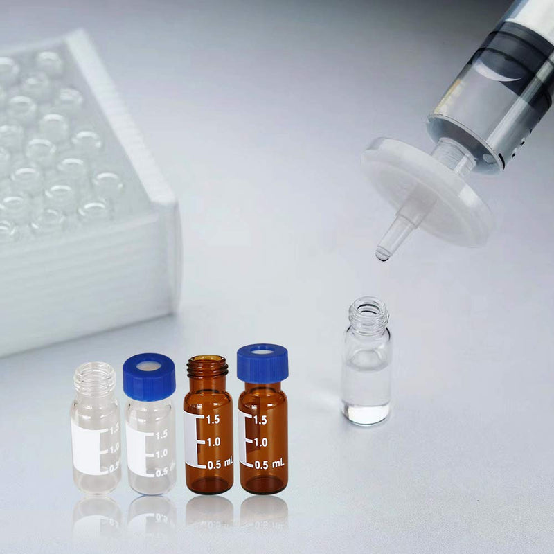 Biotechnology Hydrophobe PTFE-Spritzenfilter, 25 mm Durchmesser, 0,45 μm, Porengröße für Laborfilter, 100 Stück PTFE-25mm-0.45μm