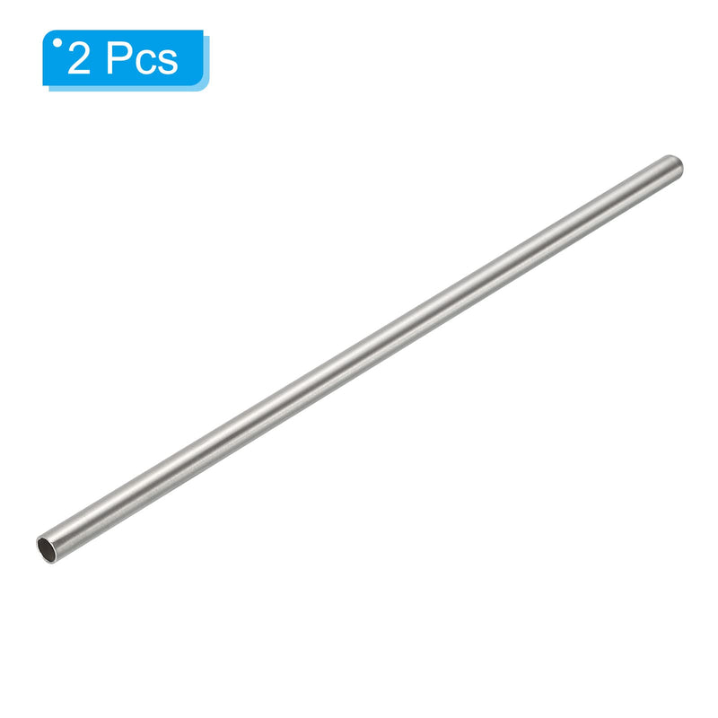 PATIKIL Set of 2 Immersion Sleeves 4.5 mm ID 5 mm OD 150 mm Stainless Steel 304 for Temperature Measurement | For Temperature Sensors
