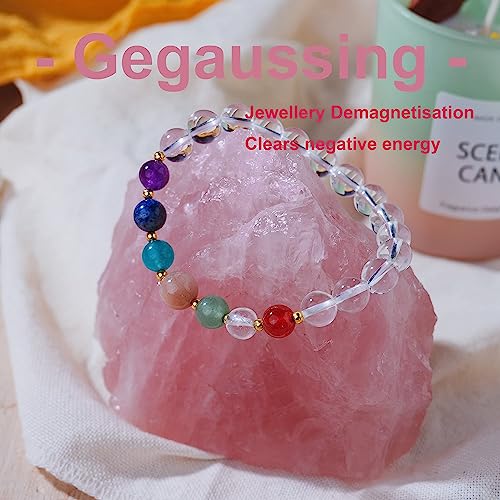 Apengshi 1pcs Rose Quartz Raw Crystal 0.66-0.77lb Natural Crystal Healing Stones Rough Crystal Gemstones for Tumbling, Polishing, Home Decoration, Fish Tank Decoration DIY, Wicca Therapy 0.66-0.77 Pound