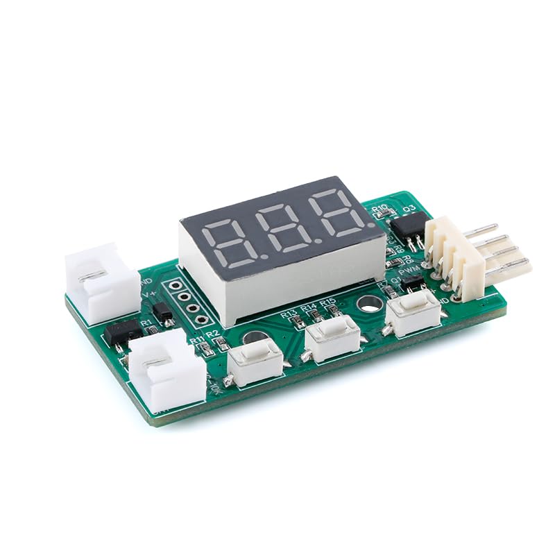 2Pcs 4-Wire Fan Temperature Speed Controller Module Board YR-1001 DC12V Fan Speed Controller Temperature Control Module