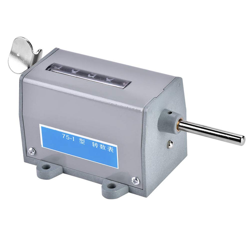 [Australia - AusPower] - Mechanical Hand Tally Counter with Digital Display, Precision Rotary Revolution Counter for Measuring Cable Length, Recording Turning Number, Winder for Range Measurement 