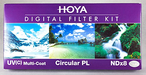 Hoya 52mm Digital Slim Filter Set II - UV, Circular Polarizer & ND12