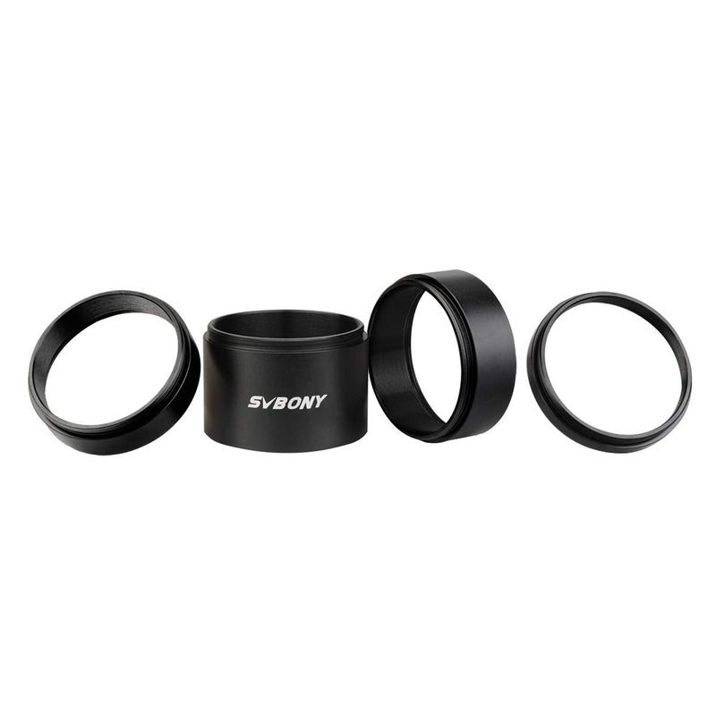 [Australia - AusPower] - SVBONY SV119 Extension Tube Kit for Cameras and eyepieces 5mm 10mm 15mm 30mm M48x0.75 on Both Sides for Solving Spacing Problems in Astrophotography 